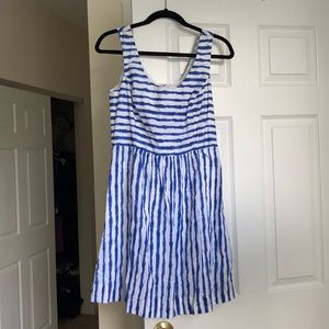 Vineyard vines preppy casual stripe dress size 6